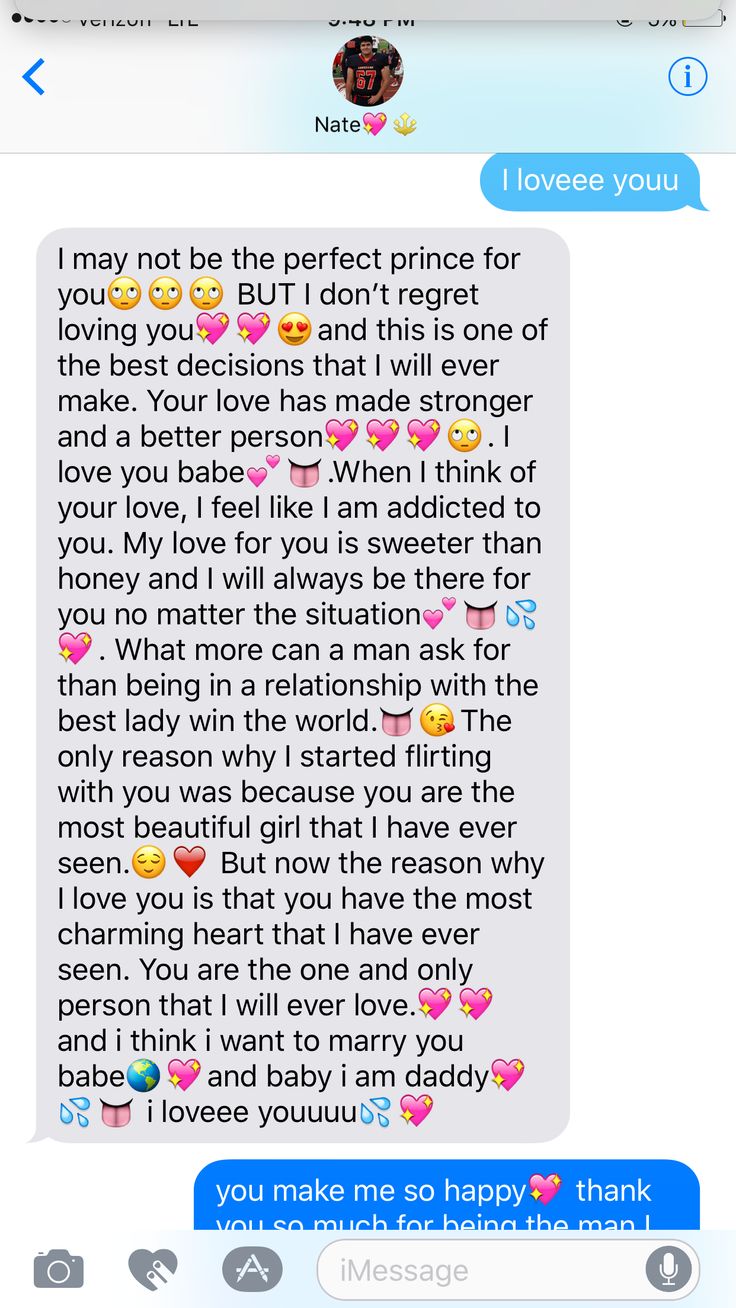 What is a sweet paragraph to say to your girlfriend
