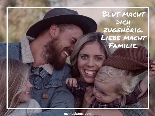 Sprüche „Ich liebe meine Familie“ 1