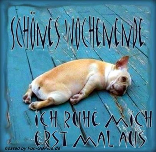 Bilder „Gru-e zum Wochenende“ fur WhatsApp und Facebook 1