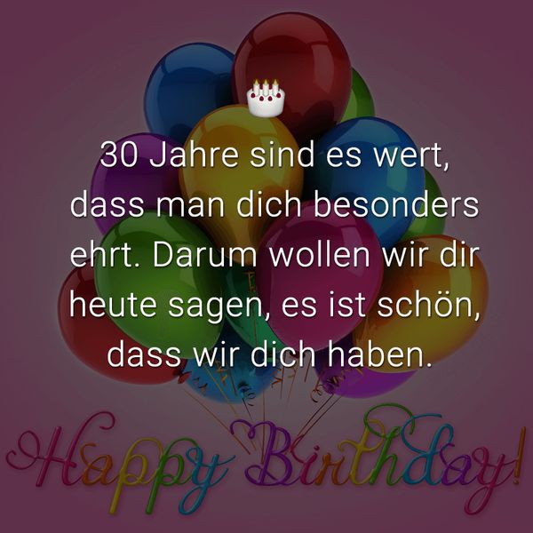 Witzige Bilder mit Text zum 30. Geburtstag 1