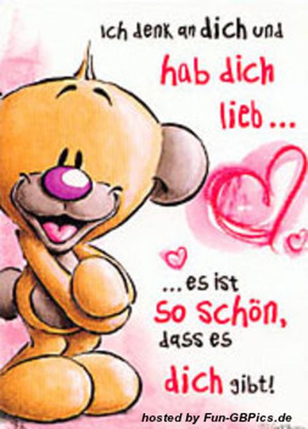 Die Susesten Ich Hab Dich Lieb Bilder Fur Whatsapp Finde Das Perfekte Bild Fur Deine Liebefeed