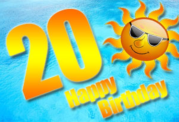 Sprüche zum 20. Geburtstag Glückwünsche für Sie und Ihn