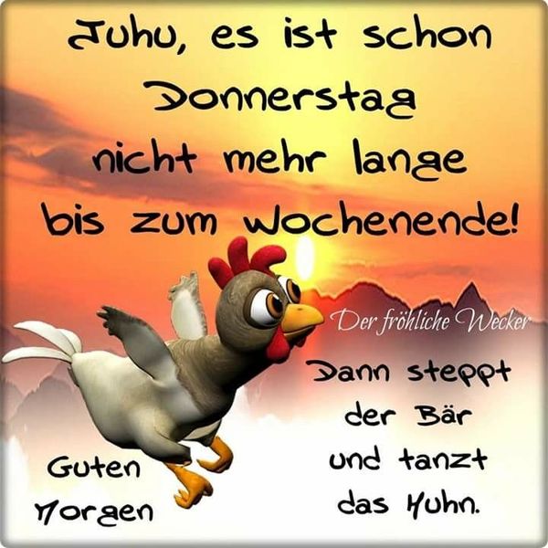 Schönen Donnerstag Bilder Kostenlos •
