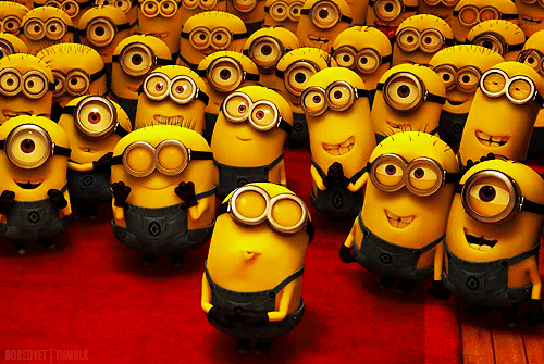 Lustige Bilder mit Minions Gute Besserung gif 2