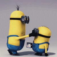 Lustige Bilder mit Minions Gute Besserung gif 3