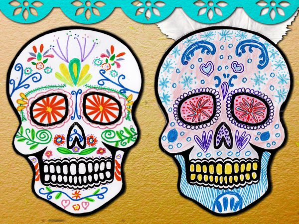 Imgenes divertidas de calaveras de da de los muertos 2