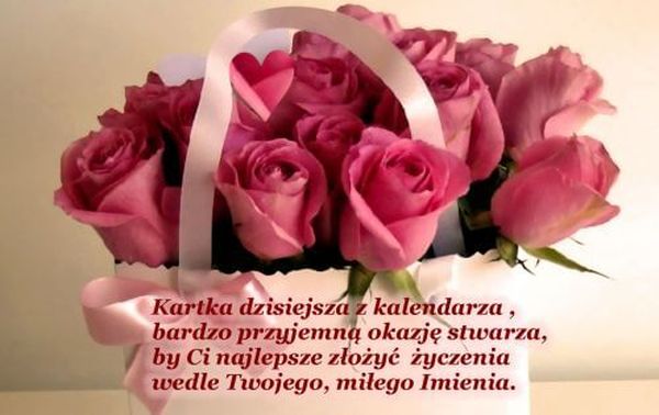 Obrazki na imieniny 1