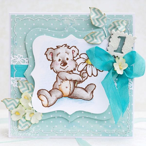 Kartki urodzinowe na roczek 4