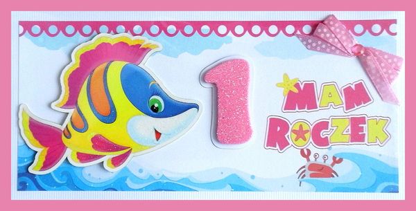 Kartki urodzinowe na roczek 5