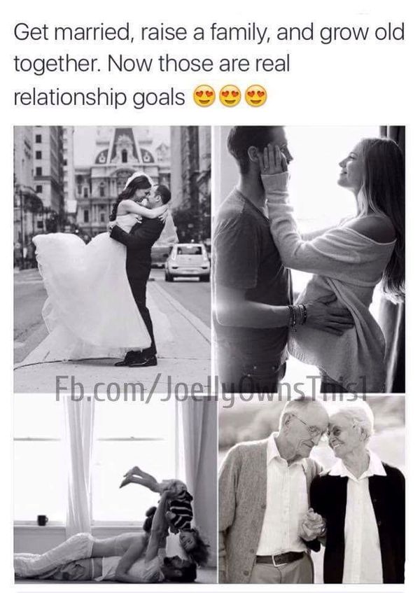 usual relationship goals meme