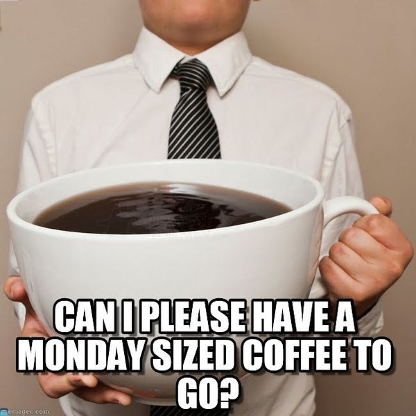cofee Monday meme