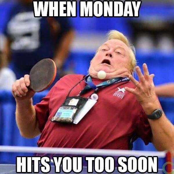 tennis Monday meme