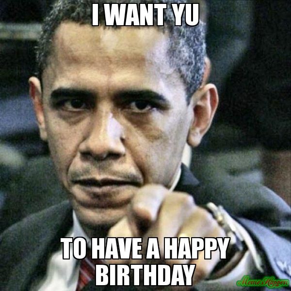 Obama Happy Birthday Meme