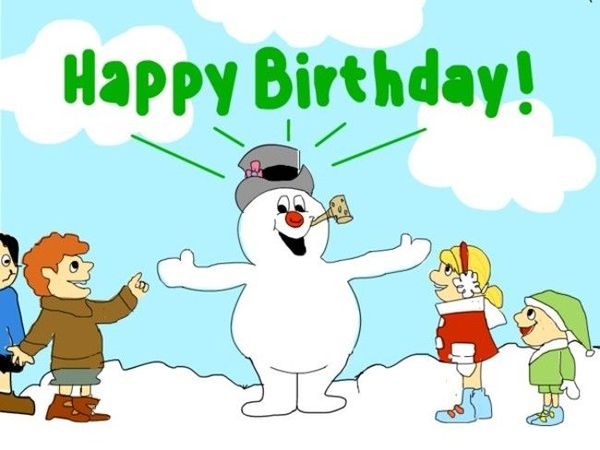 Frosty The Snowman Happy Birthday Meme