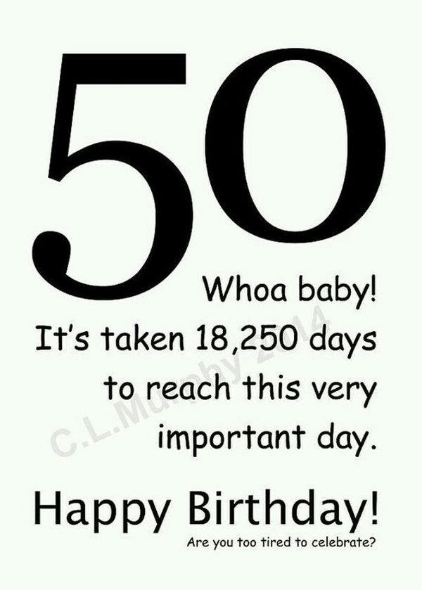 Impressive Happy 50th Birthday Meme