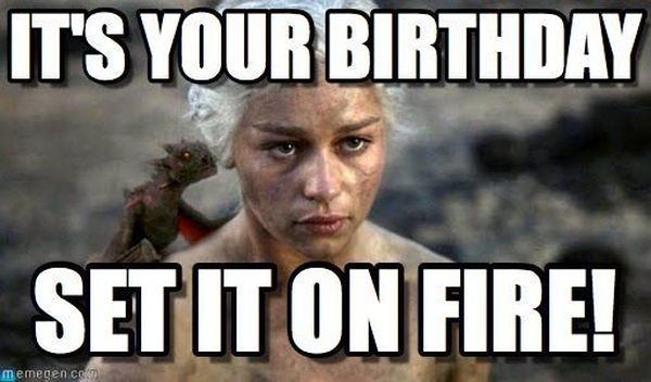 Remarkable Game of Thrones Happy Birthday Meme