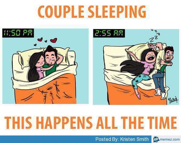 Sleeping Amazing Couple Meme