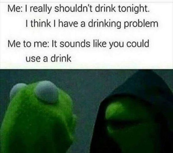 no strong alcohol meme