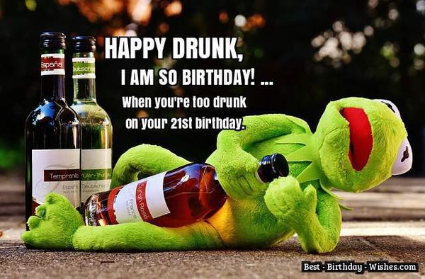 Happy 21st Birthday Memes - Funny Pictures and Images with Wishes