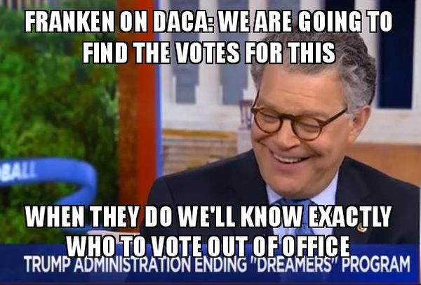 Franken on Daca: We Are Going to Find the Votes for This...
