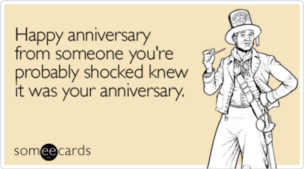 Happy Anniversary Meme for Friends 2