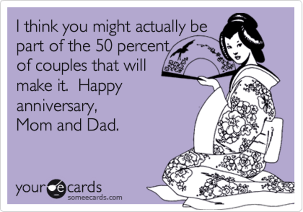 Happy Anniversary Mom and Dad Funny 6