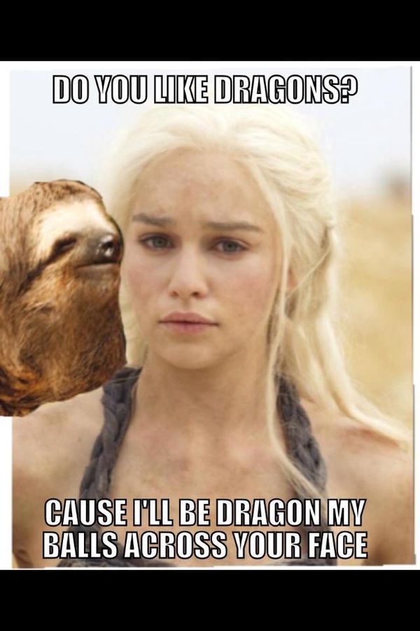 best dragon sloth meme