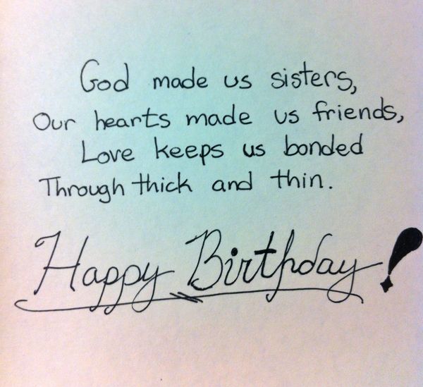 Excellent birthday quotes for sister funny