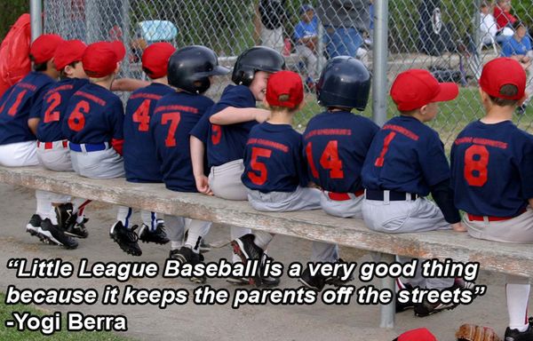 team baseball parents quotes