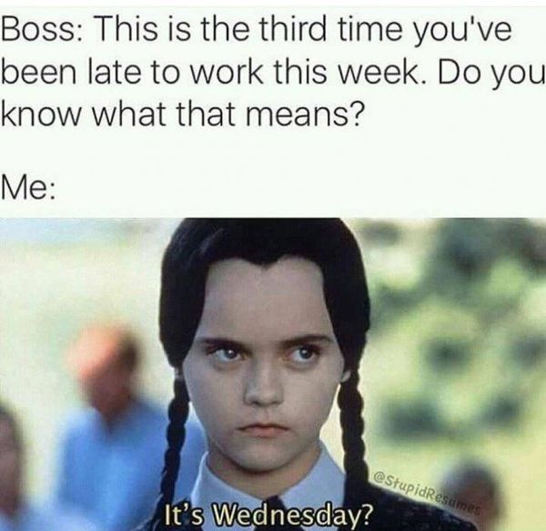 Awesome wednesday work memes