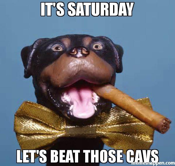 It`s saturday Let`s beat those cays.