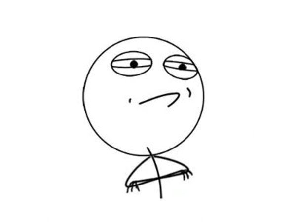 Challenge Accepted Meme Face
