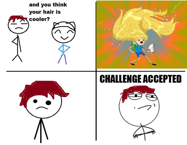 And you think your hair is cooler? Challenge Accepted.