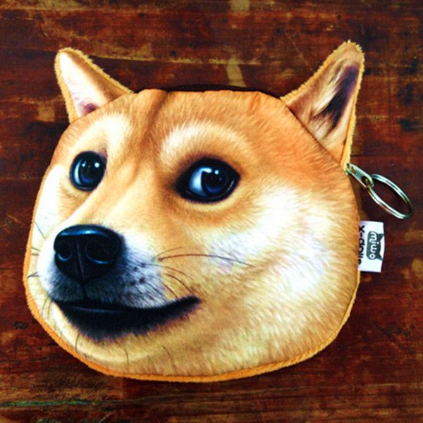 Cute Doge Face Wallet