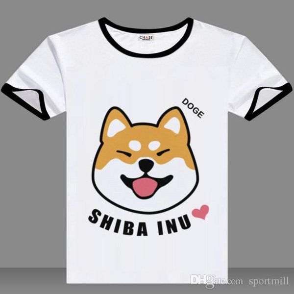 Shiba Inu Cartoon Doge on t-shirt