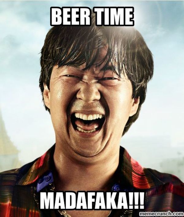 amazing beer time meme