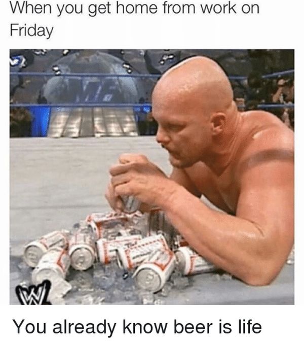 amazing friday beer meme