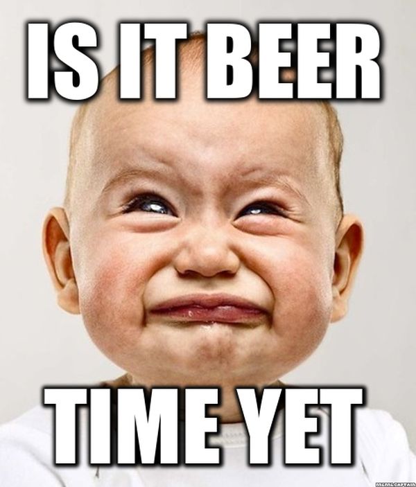 beer time meme