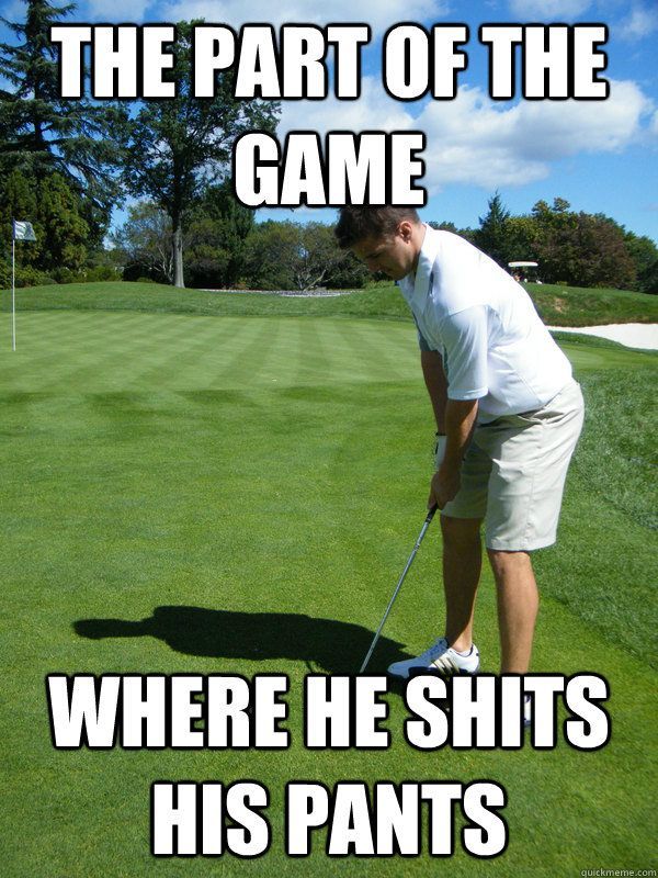 best cool humorous golf memes
