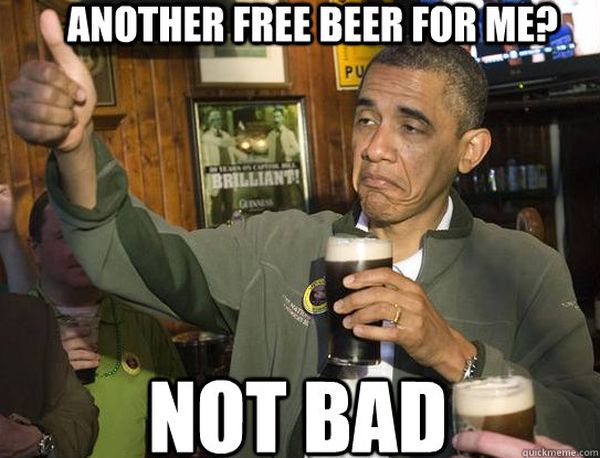best free beer meme