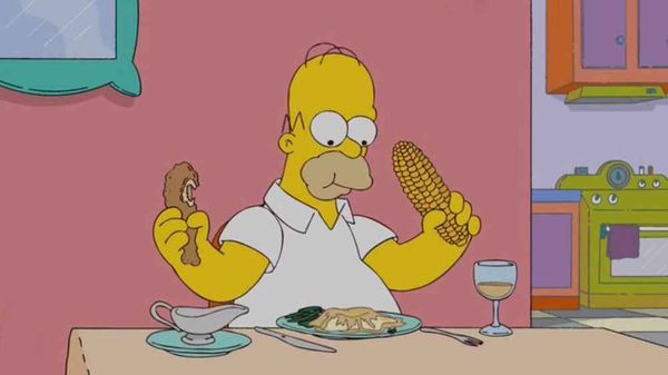 best homer simpson drooling picture