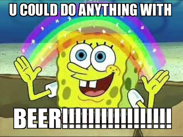 common beer time meme