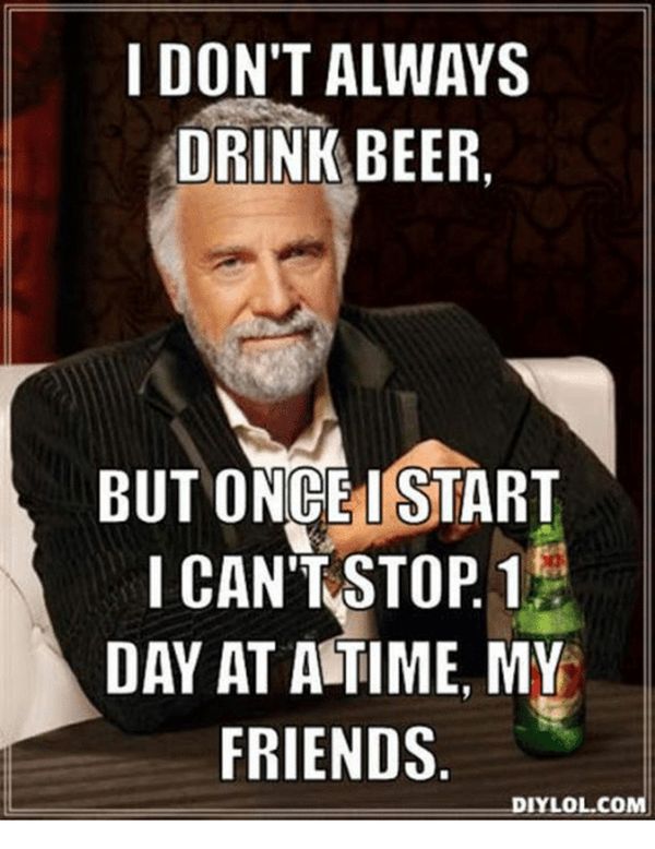 common drinking beer meme