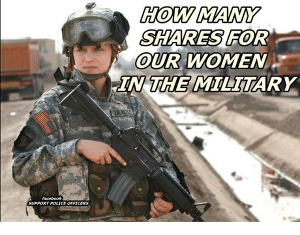 common military women memes