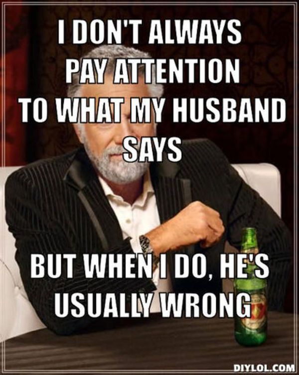 funny husband memes