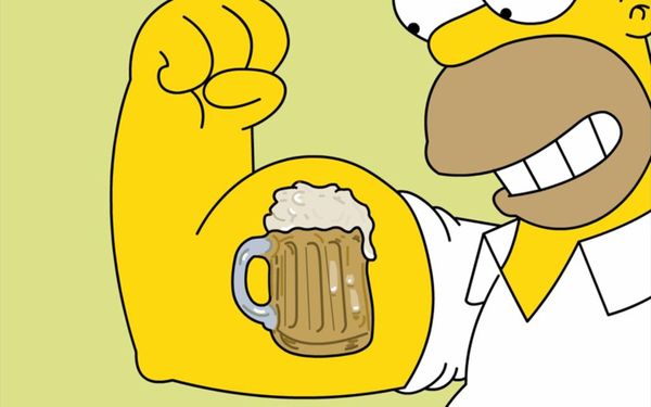 good homer simpson drooling pic