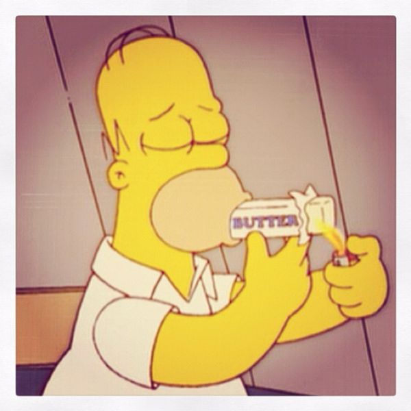 good homer simpson drooling picture