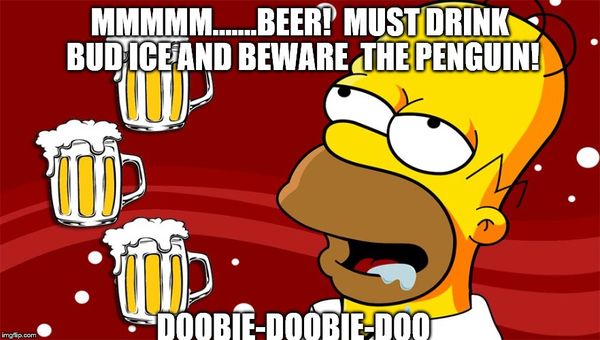 homer simpson drooling picture
