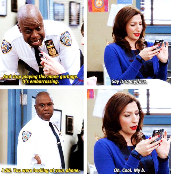 Brooklyn Nine Nine Meme Peralta, Gina, Terry from Brooklyn 99 Quotes