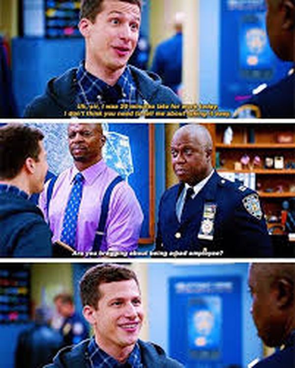 Brooklyn Nine Nine Meme - Peralta, Gina, Terry from Brooklyn 99 Quotes